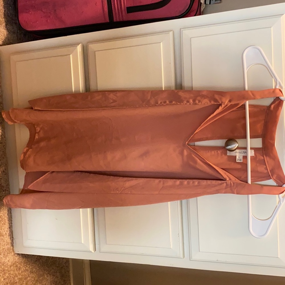 Cute peach tank top